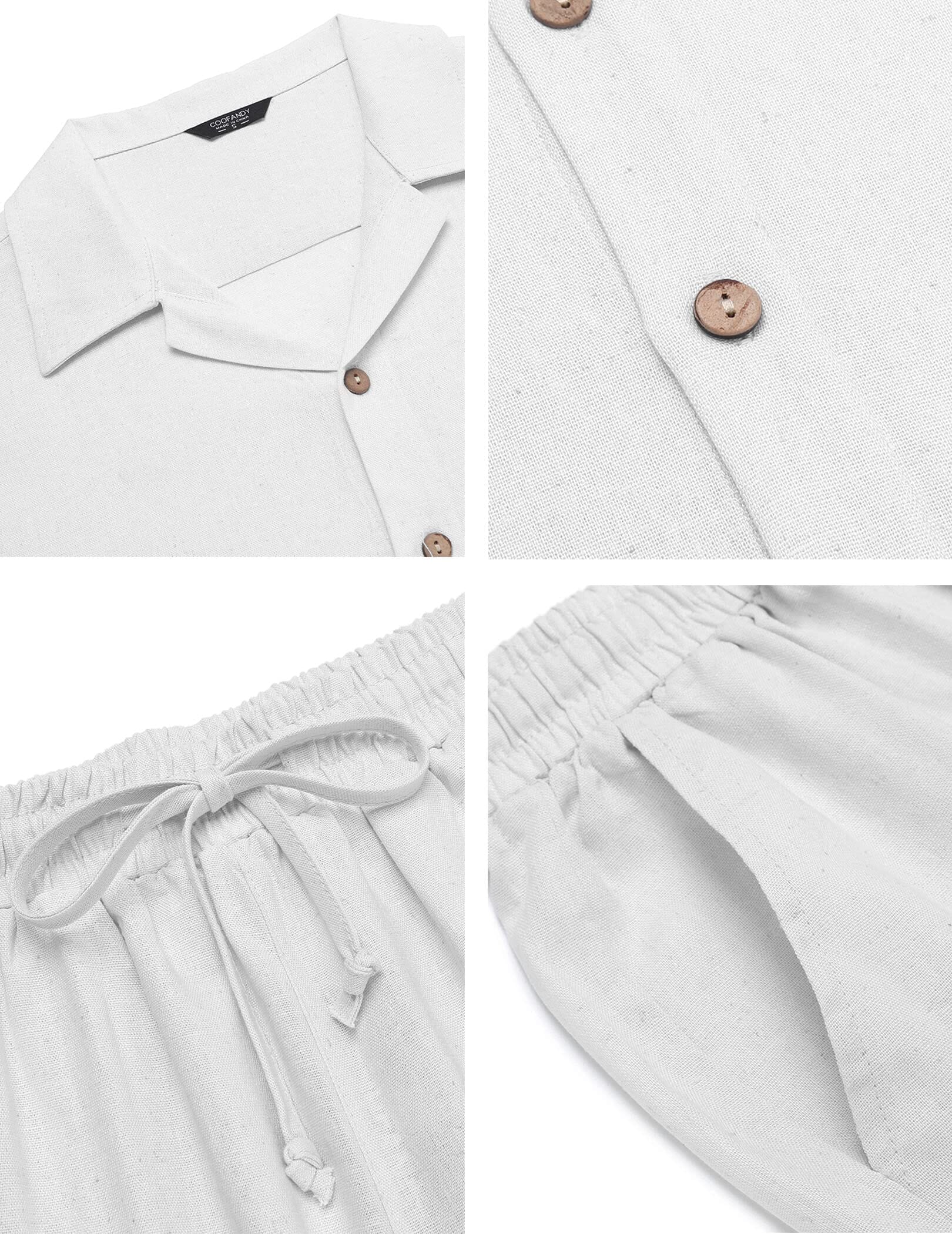 Kai Collection - Relaxed Fit Two-Piece Linen Outfit for Summer Comfort 5