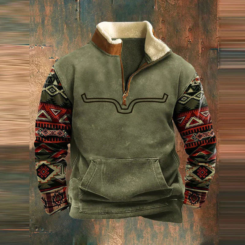 Levi - Modern Zip-Up Sweater in Soft Breathable Fabric for Versatile Style 0