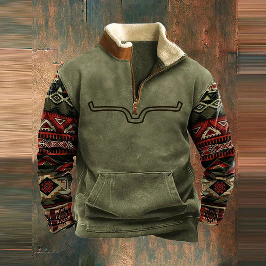 Levi - Modern Zip-Up Sweater in Soft Breathable Fabric for Versatile Style 0