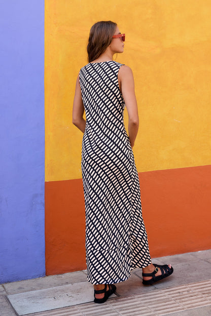 Liora Midi Dress - Soft Smoke Grey, Breathable Fabric, Flattering Silhouette 5