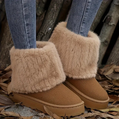 Loretta women's platform winter boots