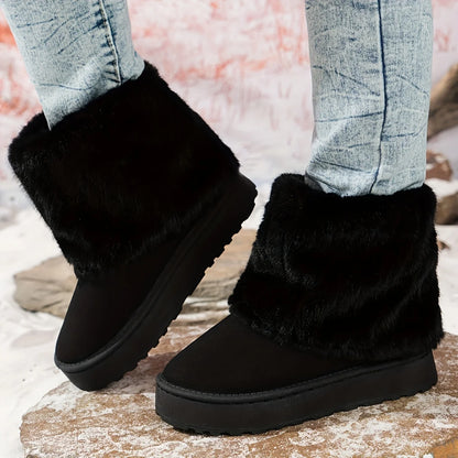 Loretta women's platform winter boots