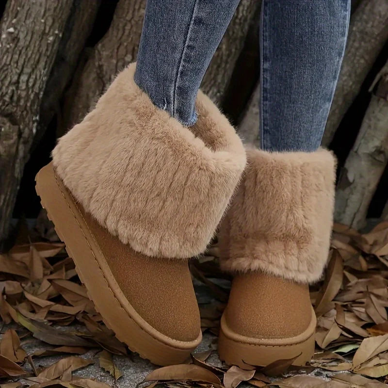 Loretta women's platform winter boots