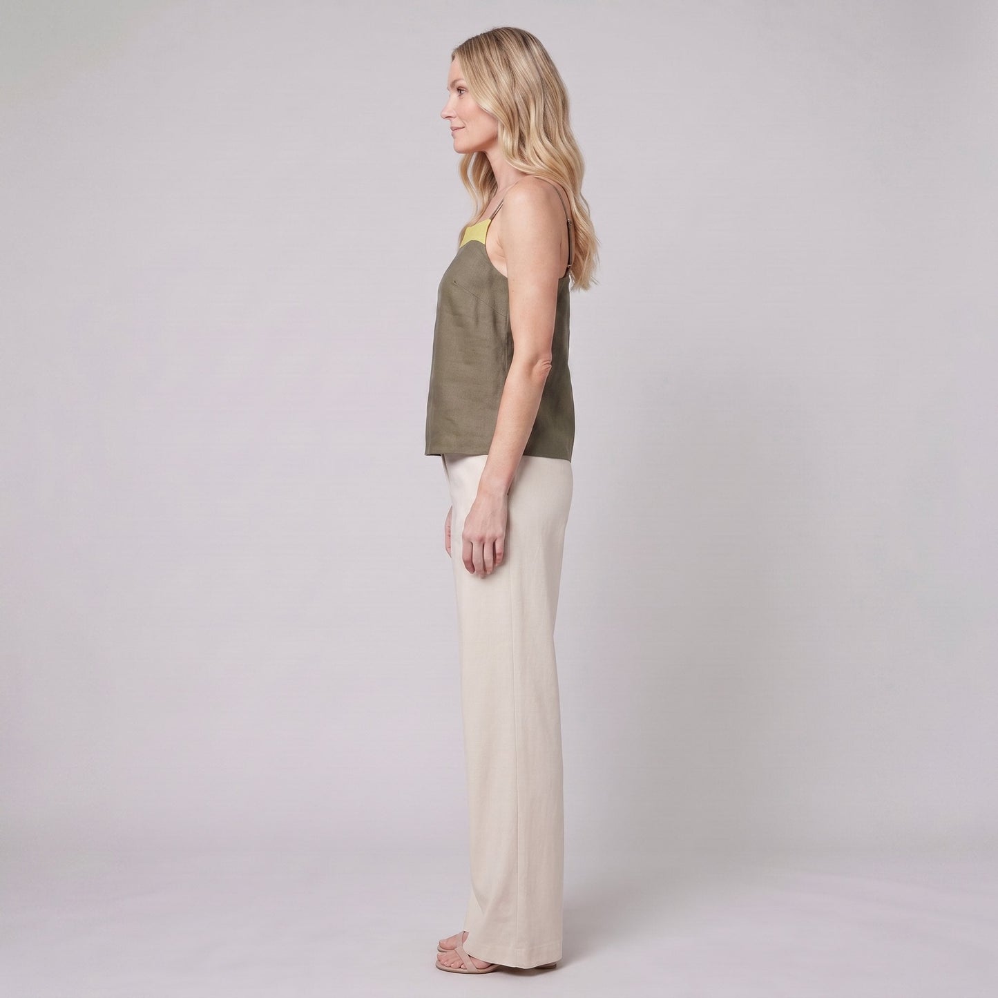 Maisie Linen Top - Breathable Fabric with Adjustable Straps and Flattering Fit 2