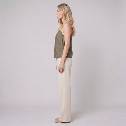 Maisie Linen Top - Breathable Fabric with Adjustable Straps and Flattering Fit 2