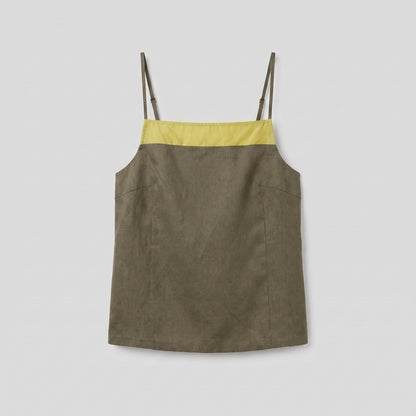 Maisie Linen Top - Breathable Fabric with Adjustable Straps and Flattering Fit 4