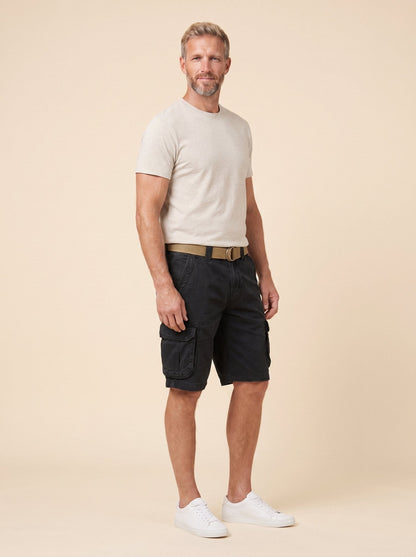 Maverick Mens Cargo Shorts - Comfortable Cotton Stretch Multi-Pocket Design 2