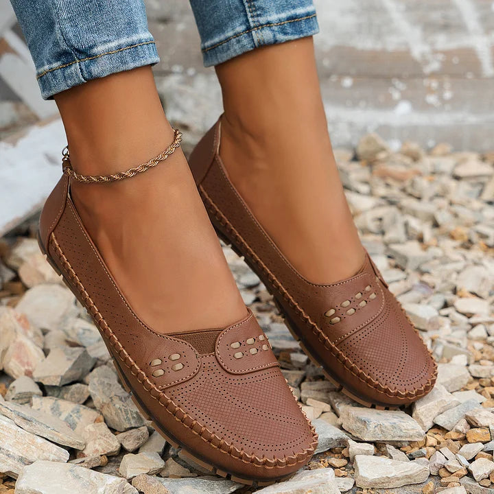 Megan Collection - Orthopedic Slip-On Shoes With Supportive Sole For Comfort 7