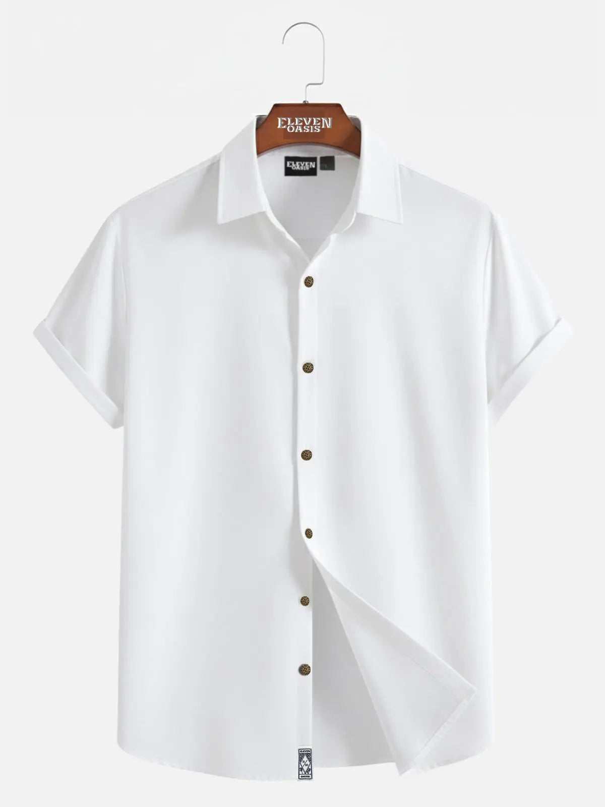 Milo Men's Shirt | Linen-Textured, Relaxed Fit 1