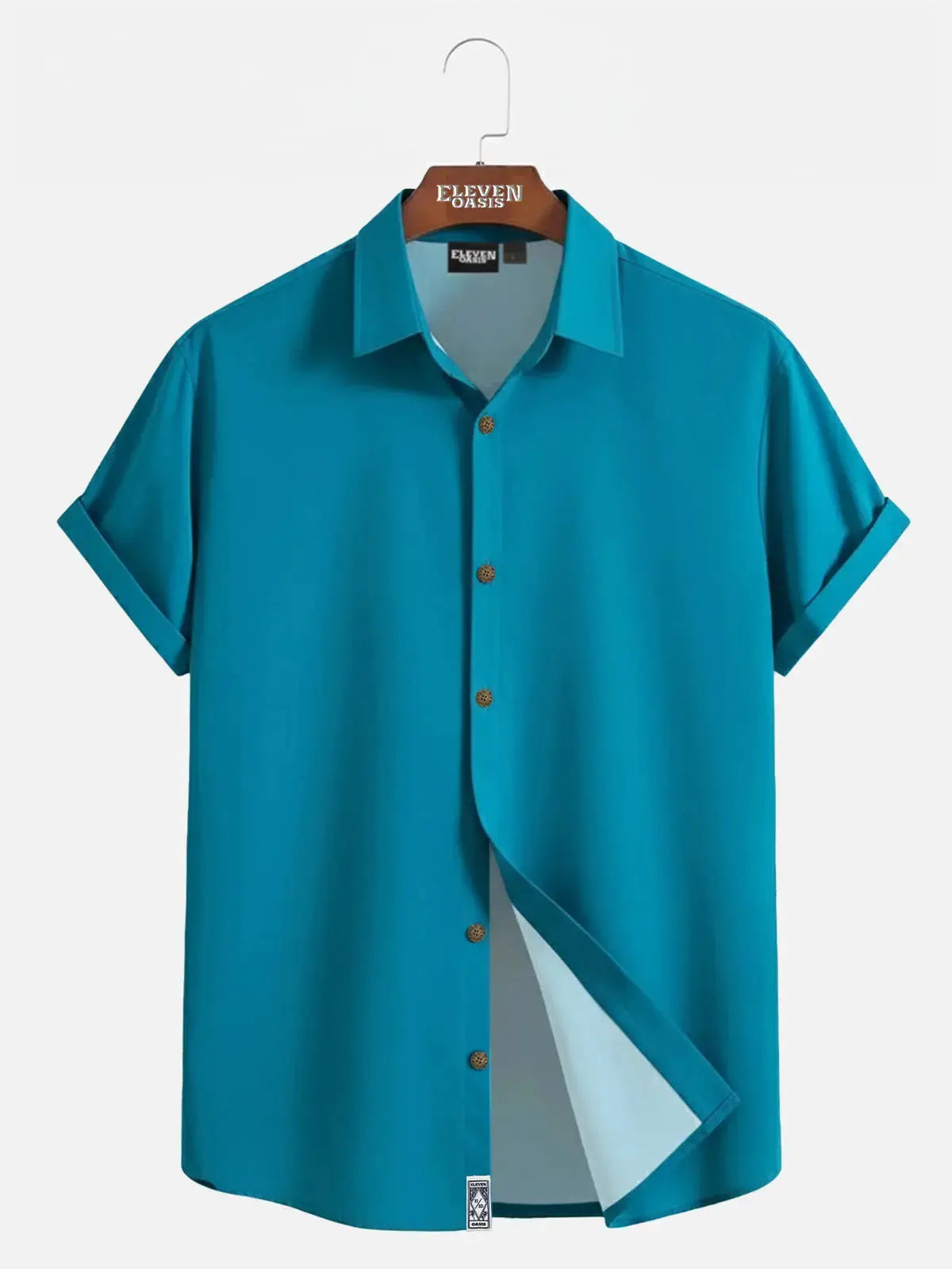Milo Men's Shirt | Linen-Textured, Relaxed Fit 10