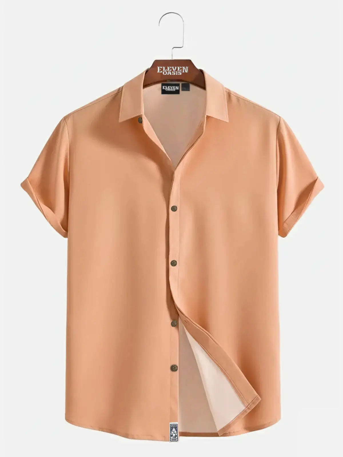Milo Men's Shirt | Linen-Textured, Relaxed Fit 13