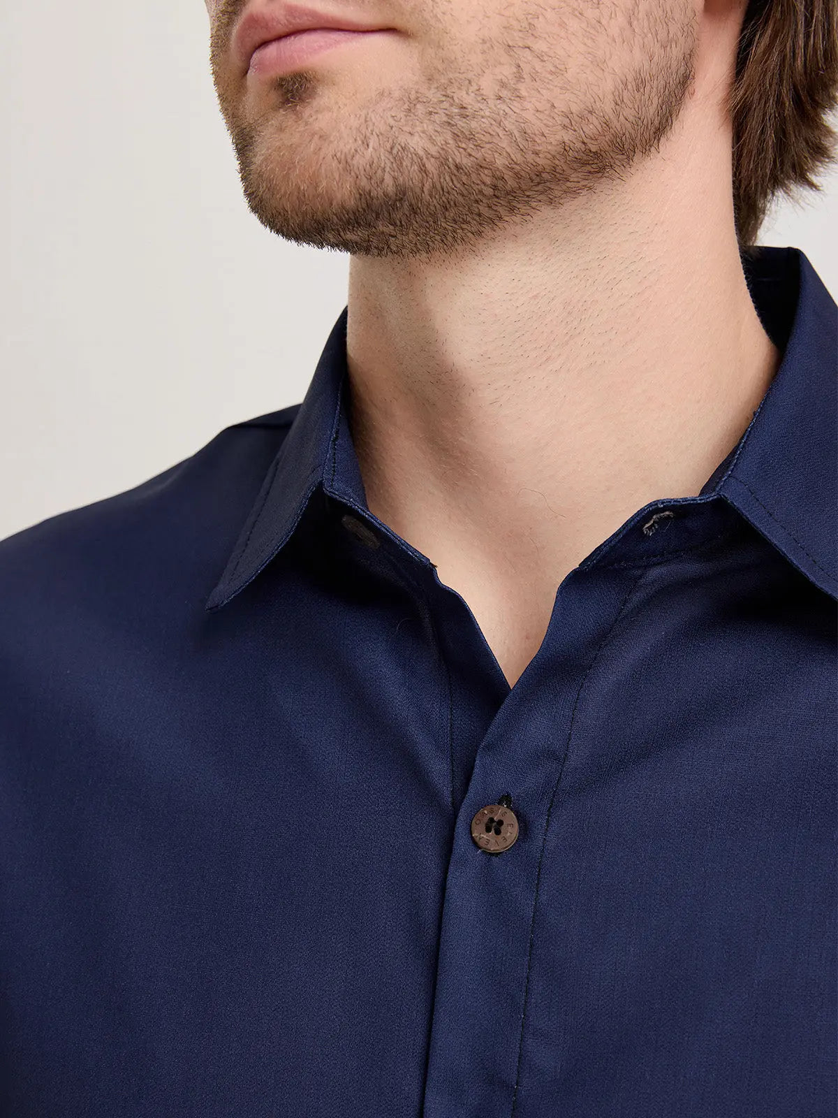 Milo Men's Shirt | Linen-Textured, Relaxed Fit 2