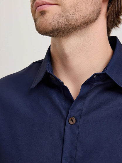 Milo Men's Shirt | Linen-Textured, Relaxed Fit 2