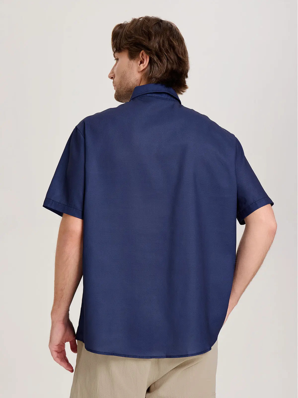 Milo Men's Shirt | Linen-Textured, Relaxed Fit 4