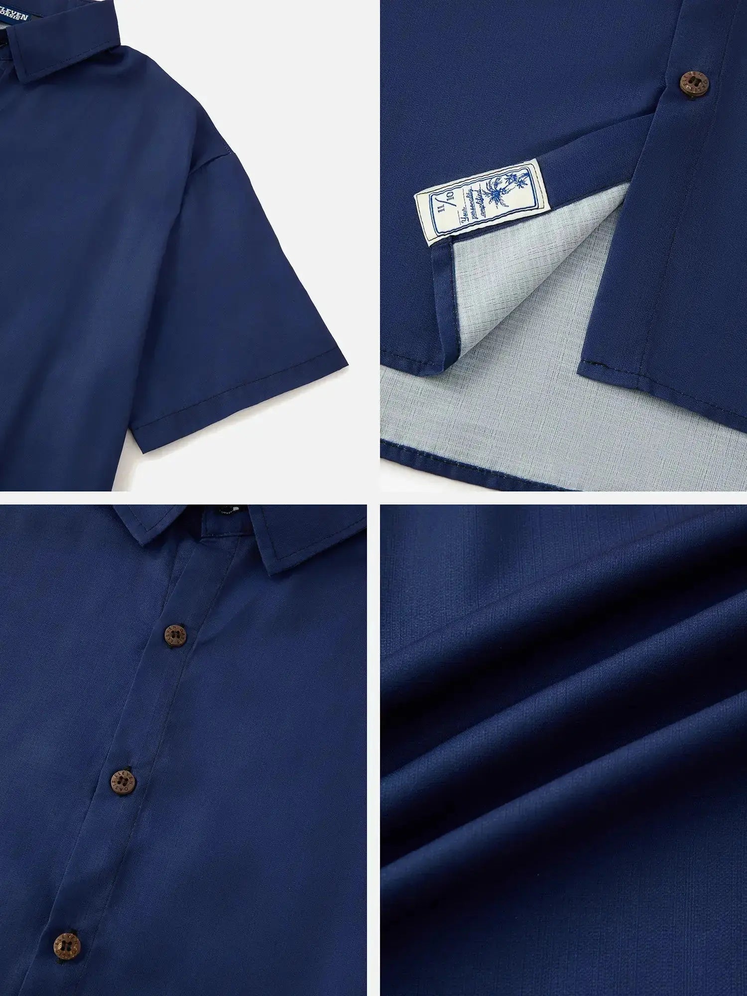 Milo Men's Shirt | Linen-Textured, Relaxed Fit 6