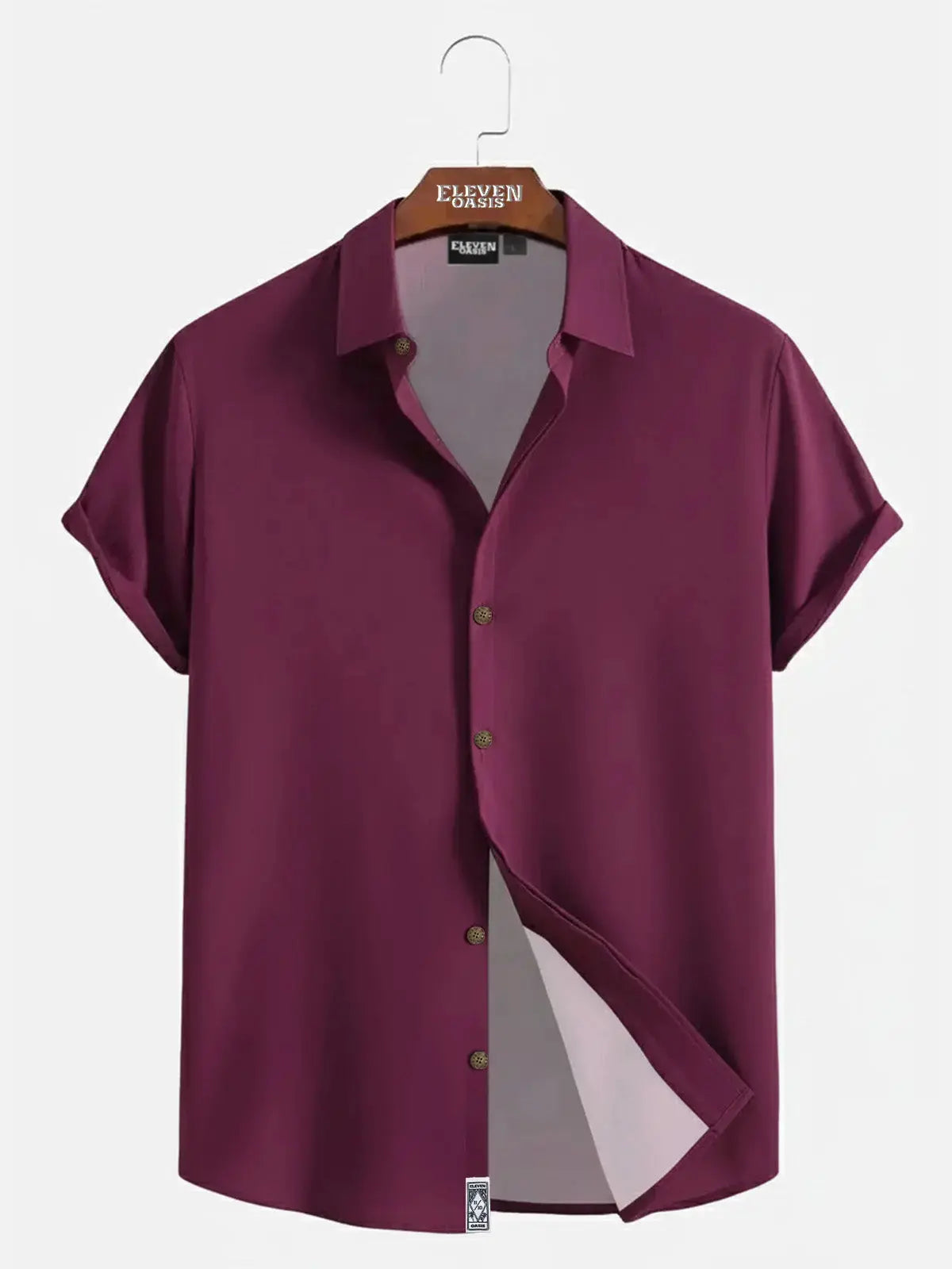 Milo Men's Shirt | Linen-Textured, Relaxed Fit 9