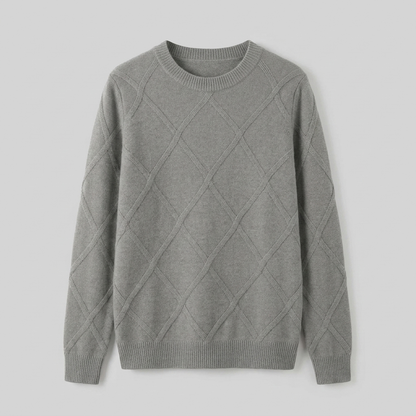 Nexus Cashmere Sweater - Soft Warm Blend With Ribbed Cuffs & Hem 5