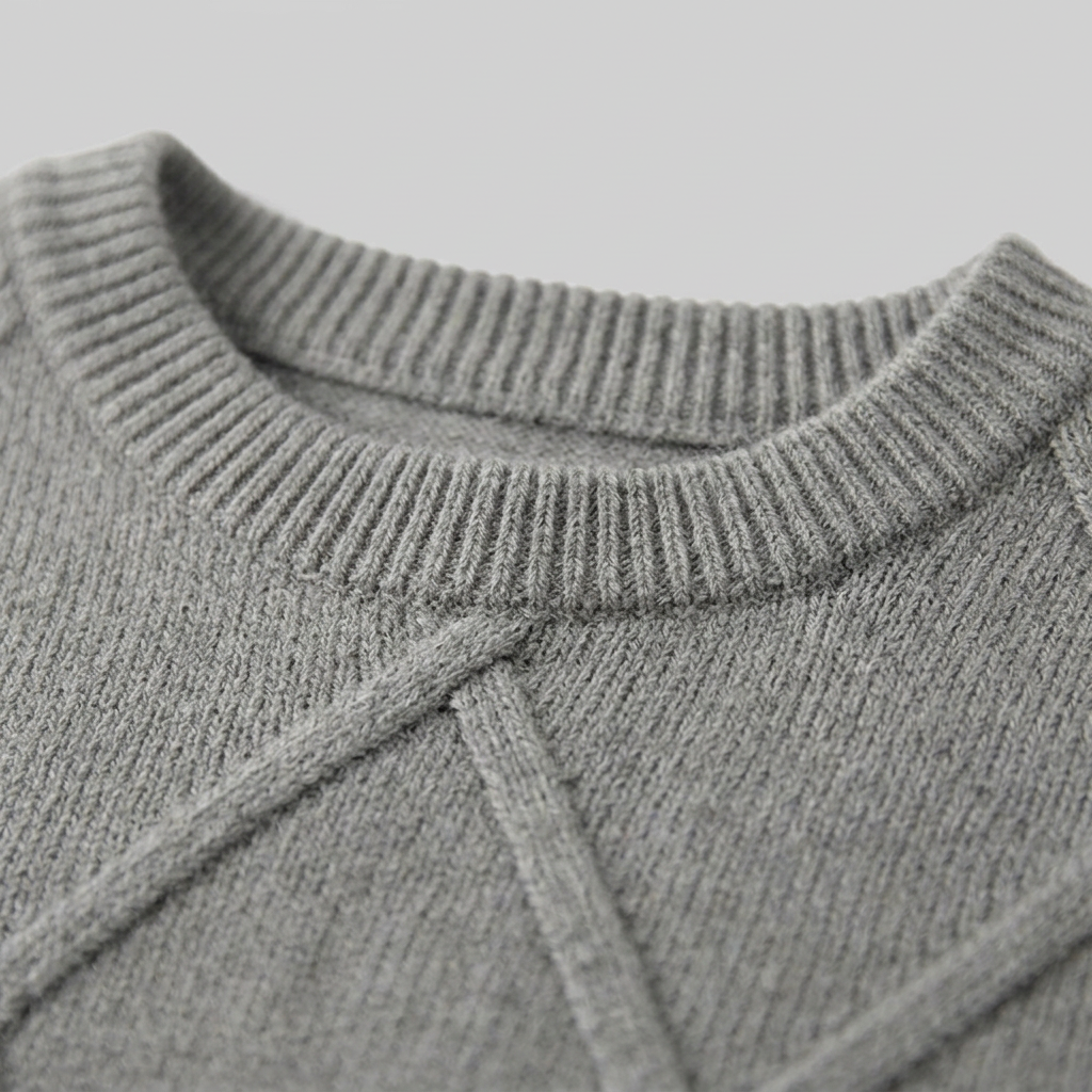 Nexus Cashmere Sweater - Soft Warm Blend With Ribbed Cuffs & Hem 6