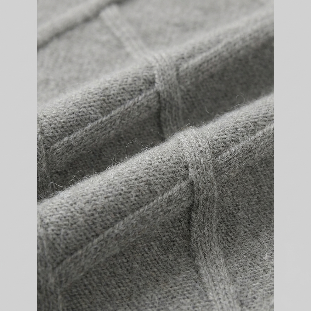 Nexus Cashmere Sweater - Soft Warm Blend With Ribbed Cuffs & Hem 7