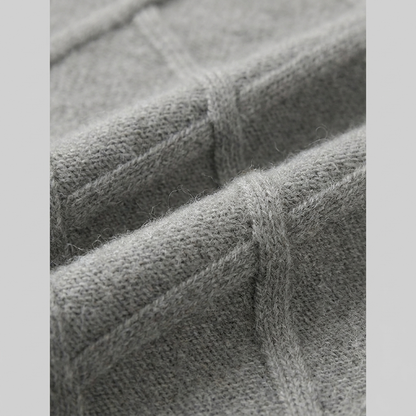 Nexus Cashmere Sweater - Soft Warm Blend With Ribbed Cuffs & Hem 7