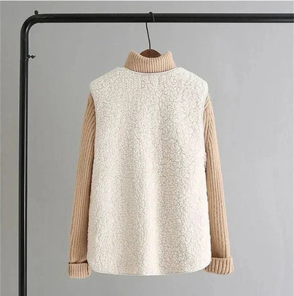 Norah Ribbed Knit Vest - Soft Button-Up Sweater Vest for Layering and Style 4