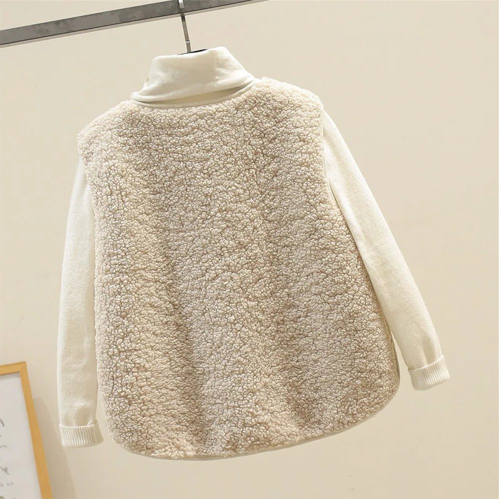 Norah Ribbed Knit Vest - Soft Button-Up Sweater Vest for Layering and Style 6