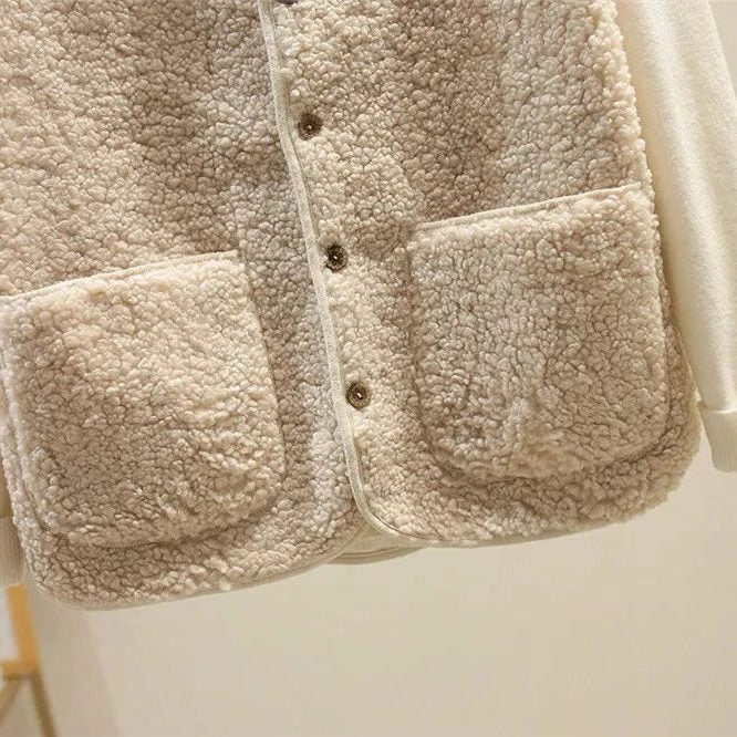 Norah Ribbed Knit Vest - Soft Button-Up Sweater Vest for Layering and Style 8