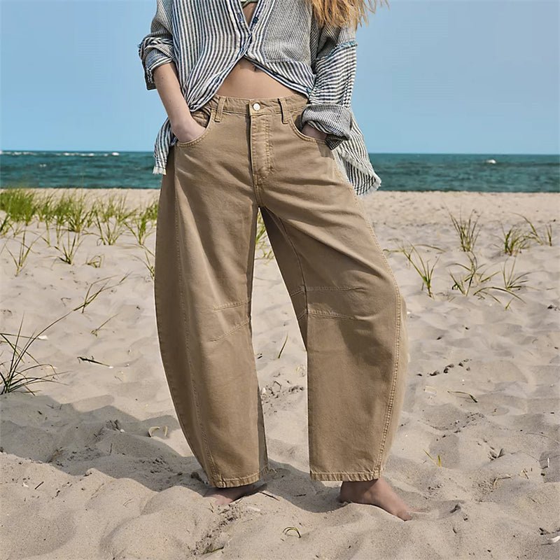 Olivia - High-Waist Baggy Jeans with Relaxed Fit and Barrel Leg Silhouette 5