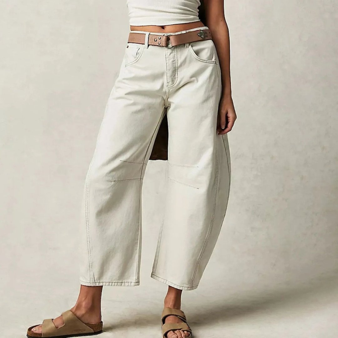 Olivia - High-Waist Baggy Jeans with Relaxed Fit and Barrel Leg Silhouette 6