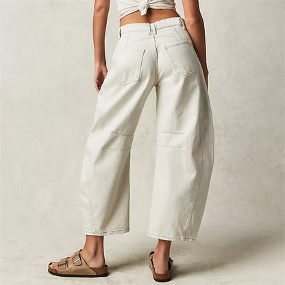 Olivia - High-Waist Baggy Jeans with Relaxed Fit and Barrel Leg Silhouette 8