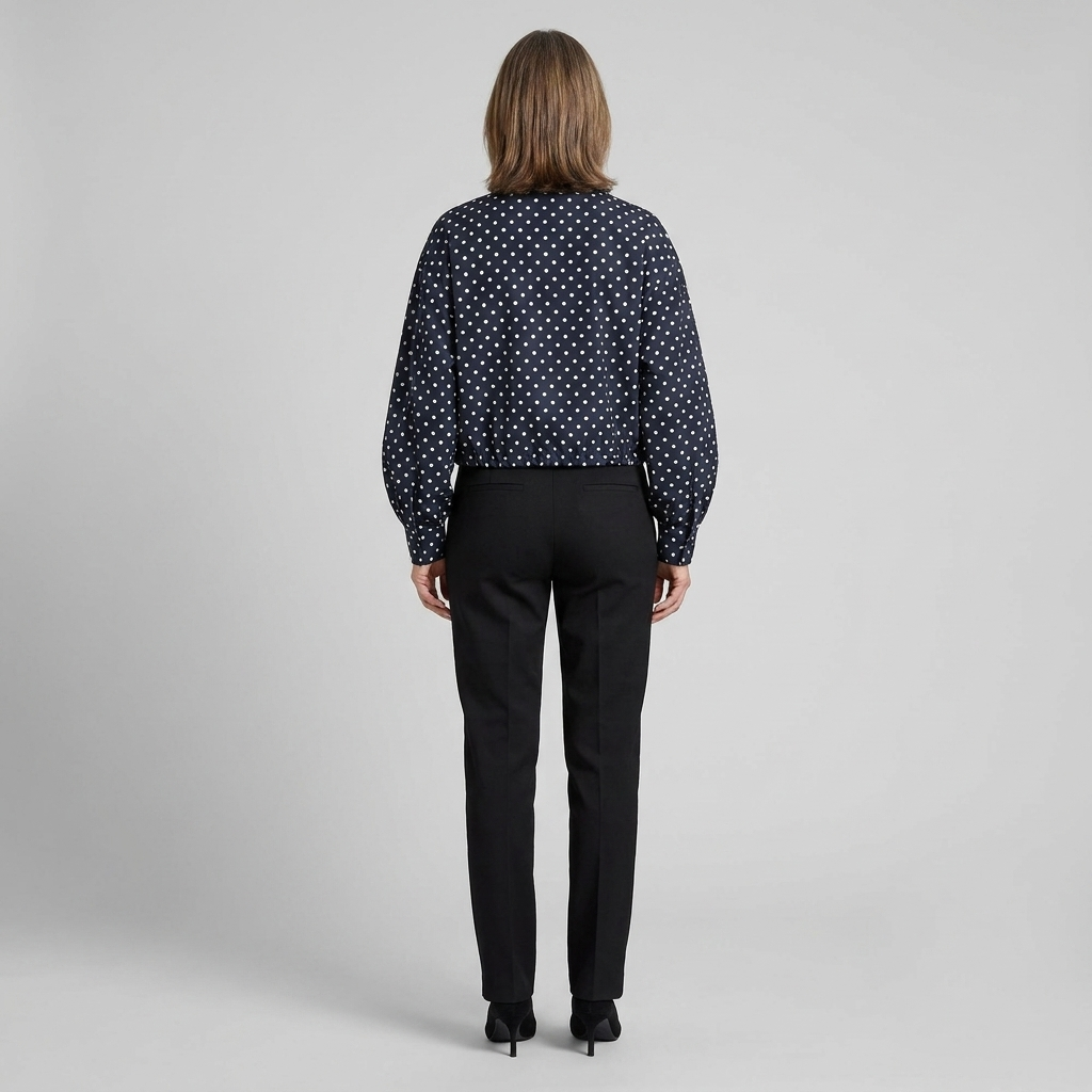 Pavia Polka Dot Jacket - Lightweight Transitional Outerwear with Structured Fit 4