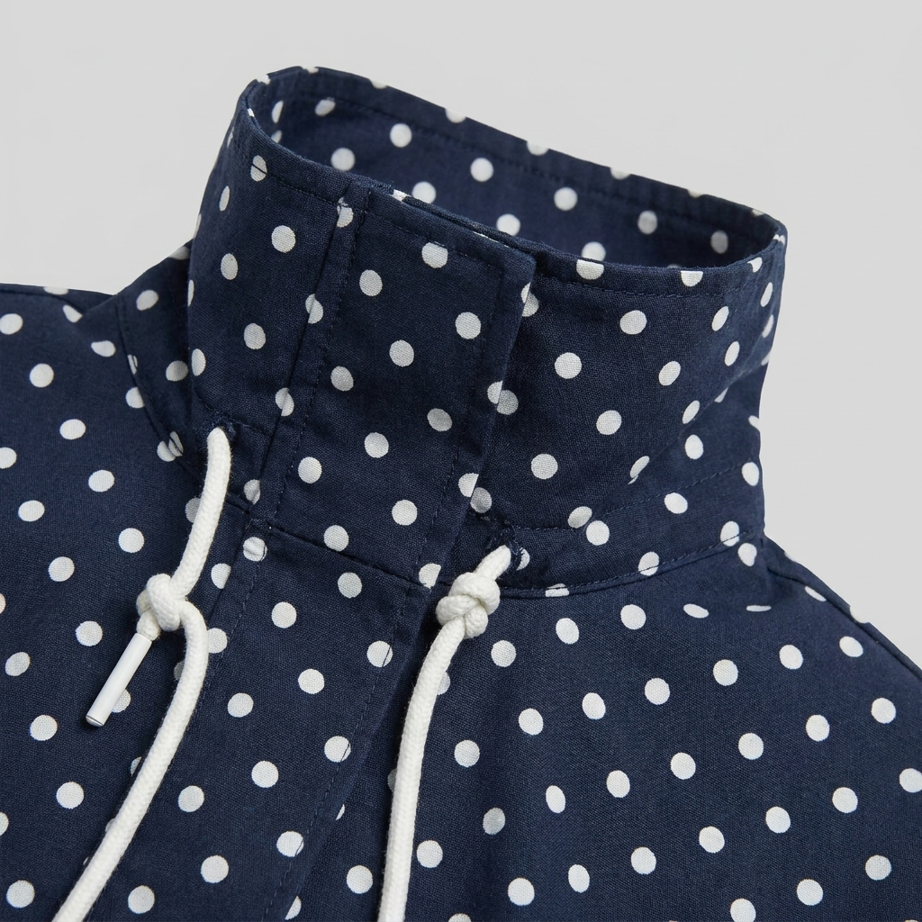 Pavia Polka Dot Jacket - Lightweight Transitional Outerwear with Structured Fit 6