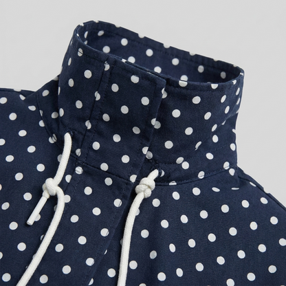 Pavia Polka Dot Jacket - Lightweight Transitional Outerwear with Structured Fit 6