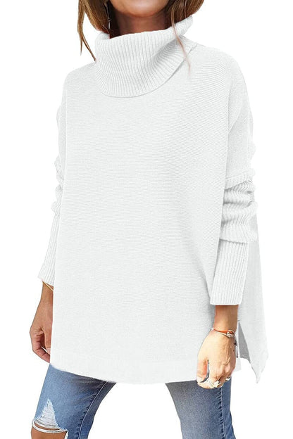 Premium Turtleneck Sweater - Soft Warm Cozy Knitwear for All Occasions 2