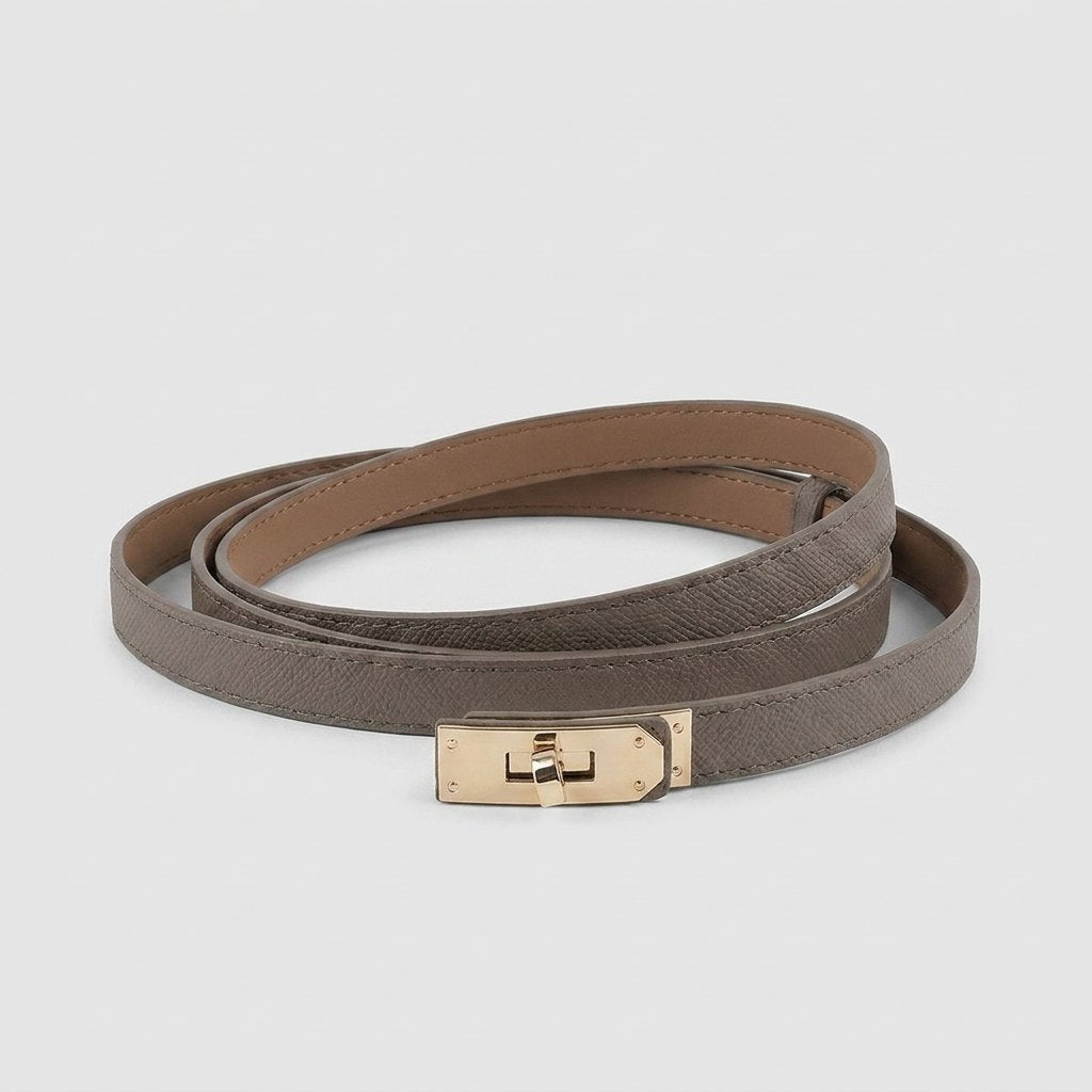 Rays Adjustable Polyurethane Belt - Durable, Minimalist Design for Versatile Styling 1