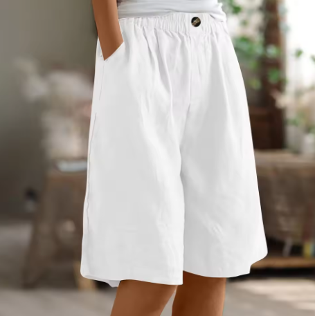Renee Comfort Shorts - Soft Breathable Fabric, Relaxed Fit, Mid-Thigh Length 10