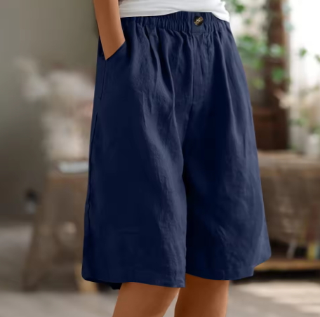 Renee Comfort Shorts - Soft Breathable Fabric, Relaxed Fit, Mid-Thigh Length 5