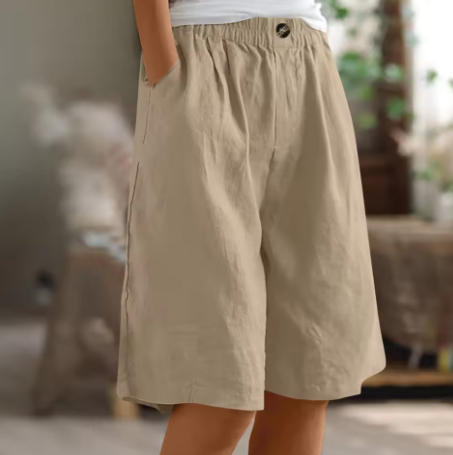Renee Comfort Shorts - Soft Breathable Fabric, Relaxed Fit, Mid-Thigh Length 7