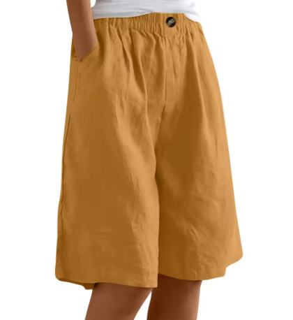 Renee Comfort Shorts - Soft Breathable Fabric, Relaxed Fit, Mid-Thigh Length 9