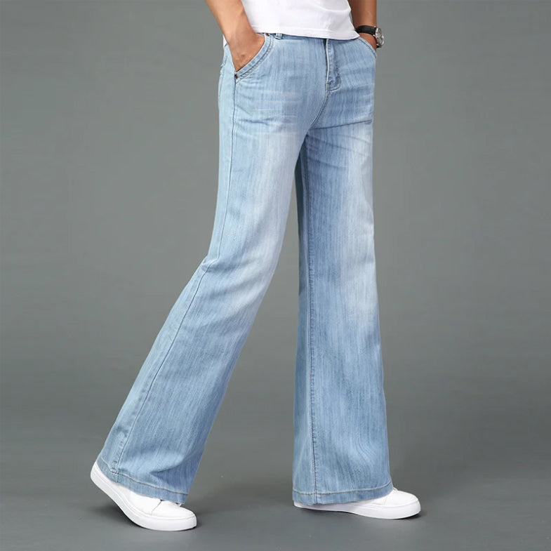 Roberto Russo - Premium Denim Bootcut Jeans with Relaxed Fit & Retro Charm 0