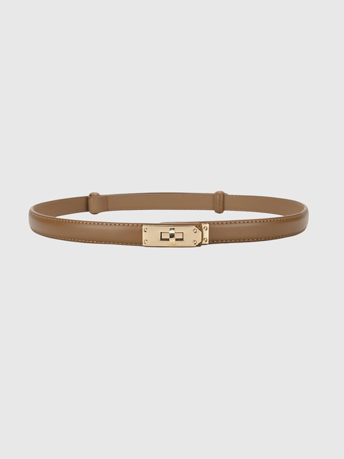 Rolo Belt - Regular Fit Slim Polyurethane Waist Accessory for Casual Style 0