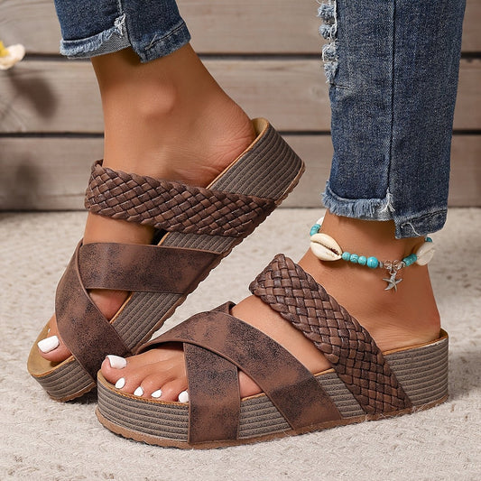 Rosa Sandals for Women | Orthopedic Leather, Non-Slip Grip 0