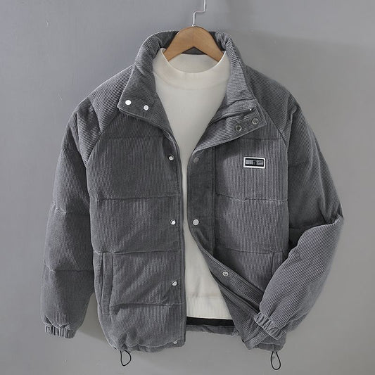 Ryan Corduroy Jacket - Full-Zip Closure, Deep Pockets, Warmth & Style 0