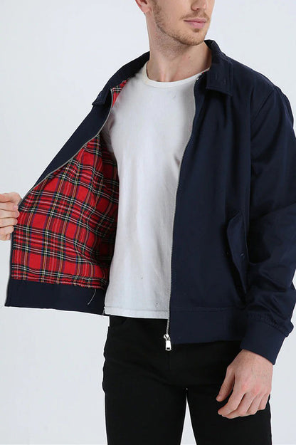 Ryder Harrington Jacket - Tailored Fit, Ribbed Cuffs, Durable Fabric 1