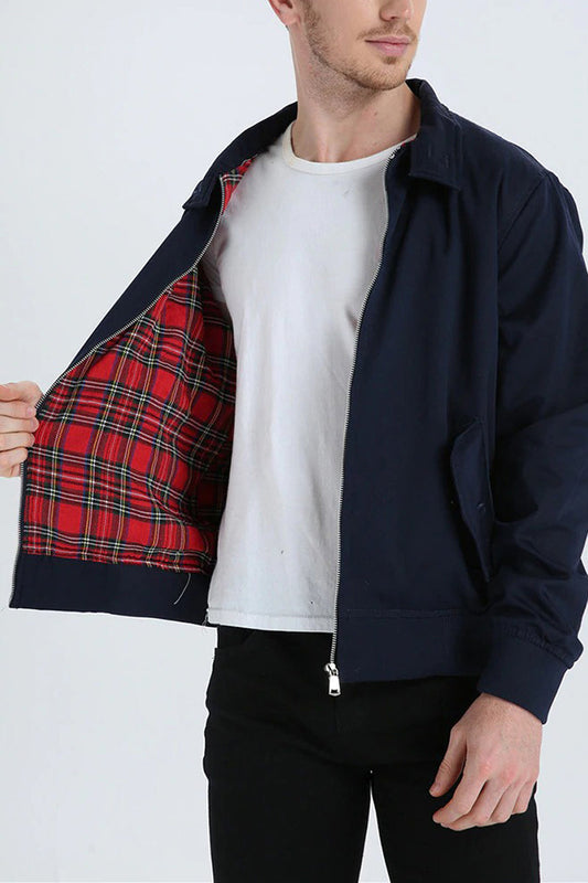 Ryder Harrington Jacket - Tailored Fit, Ribbed Cuffs, Durable Fabric 1