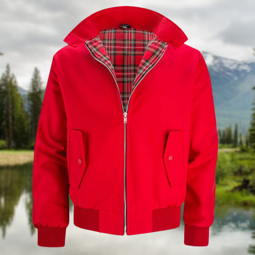 Ryder Harrington Jacket - Tailored Fit, Ribbed Cuffs, Durable Fabric 13