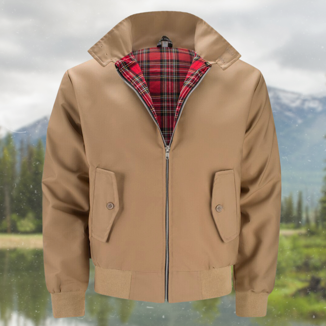 Ryder Harrington Jacket - Tailored Fit, Ribbed Cuffs, Durable Fabric 9