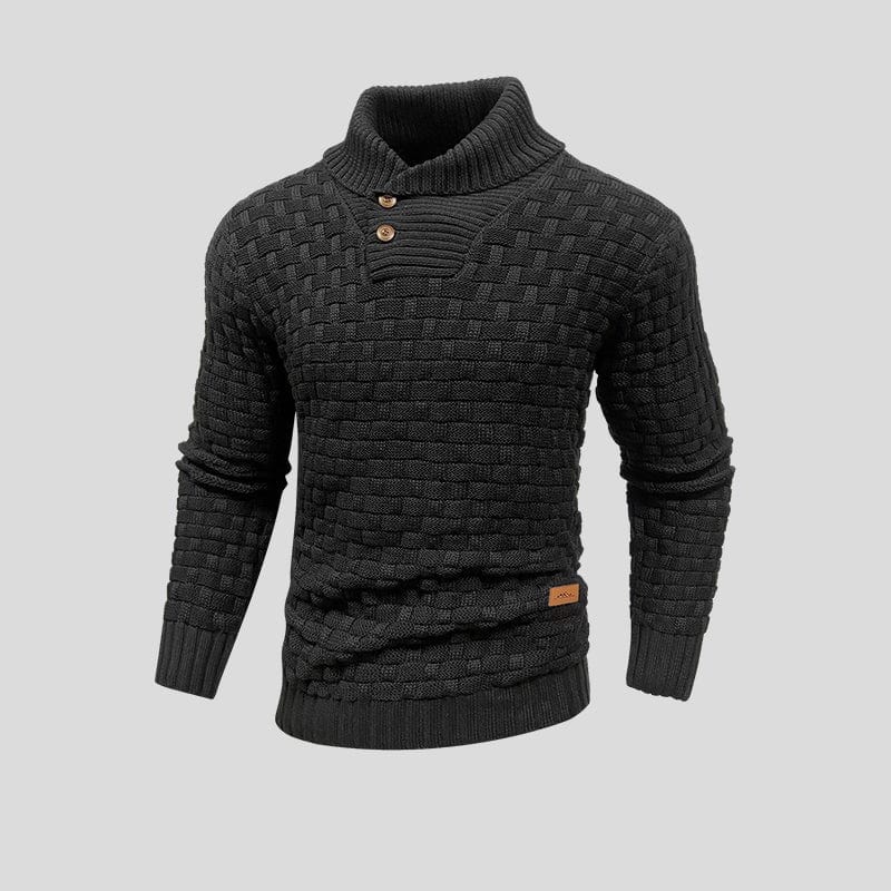 Sebastian Soft Thermal Sweater - Premium Cotton, Relaxed Fit, Cozy Warmth 0