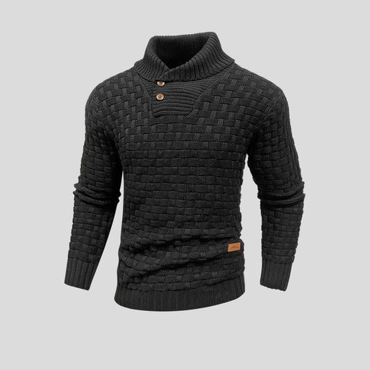 Sebastian Soft Thermal Sweater - Premium Cotton, Relaxed Fit, Cozy Warmth 0