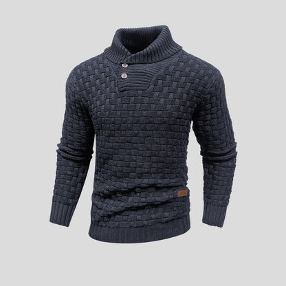 Sebastian Soft Thermal Sweater - Premium Cotton, Relaxed Fit, Cozy Warmth 4